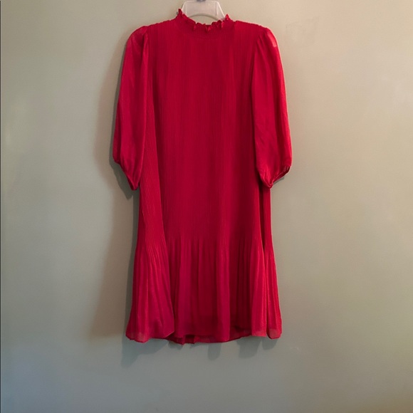 Nanette Lepore Dresses & Skirts - Nanette Lepore Vibrant Shimmer Red Dress Size 10